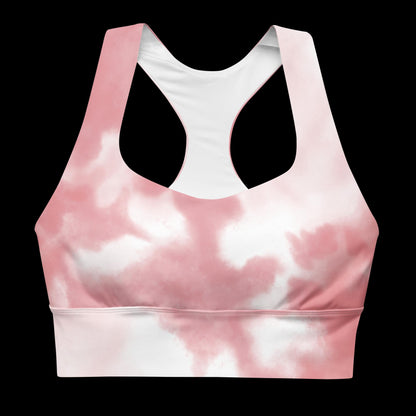 Longline sports bra OK pink