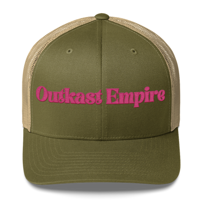 Snapback Trucker pink OKEmpire cap